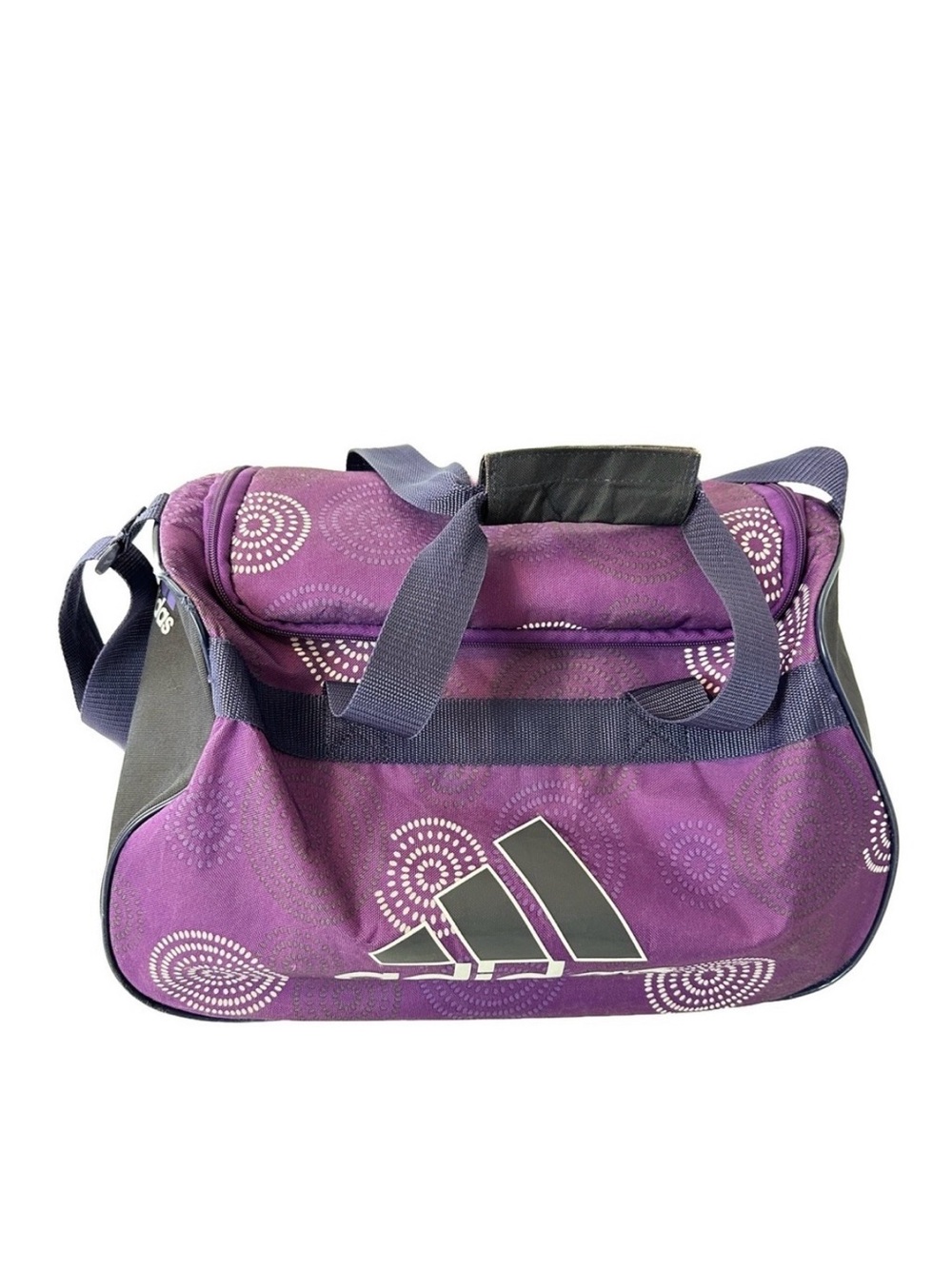 Adidas‎ Purple Print Duffel Bag